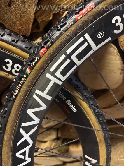 roues MAXWHELL carbone C38 disc axe QR - 4