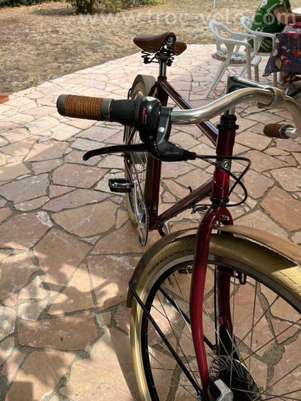 Vélo Amsterdam Air personnalisé néo-retro / vintage - 10