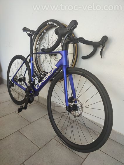 Vds vélo route Orbea+ roues carbone CORIMA