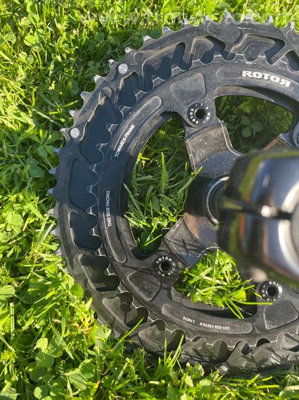 Pédalier dura ace avec plateau rotor  - 6
