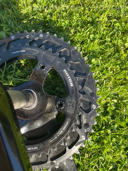 Pédalier dura ace avec plateau rotor  - 7