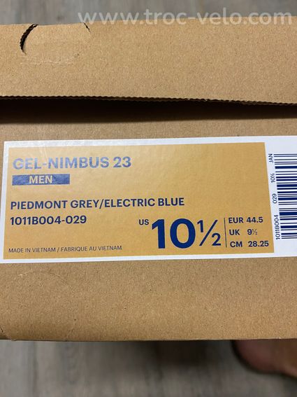 Asics gel nimbus 23 44,5 - 4