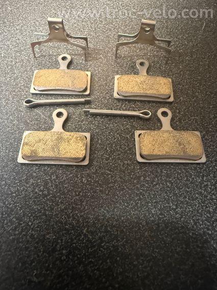 Plaquette shimano G04 Ti metal
