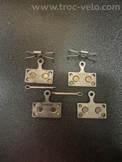 Plaquette shimano G04 Ti metal - 2