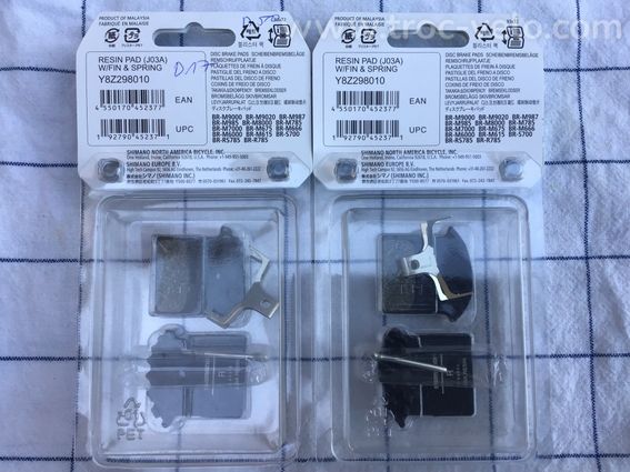 Plaquettes freins Shimano JO3A - 2