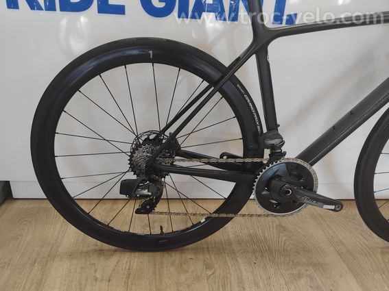 GIANT TCR Advanced SL Disc 1 carbone SRAM Force AXS Quarq roues carbone - 2