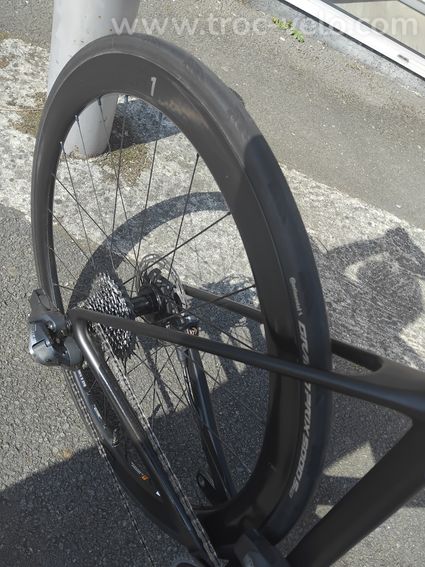 GIANT TCR Advanced SL Disc 1 carbone SRAM Force AXS Quarq roues carbone - 3