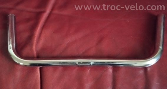 Cintre ville Moustache acier chromé 25,4mm de 46cm de lg en Tbé - 2