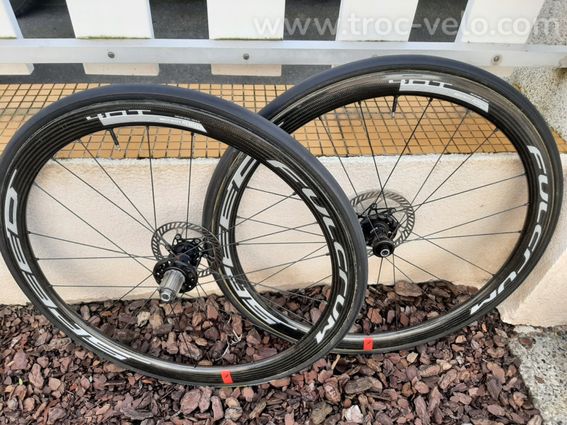 Roues carbone fulcrum speed 40 disque