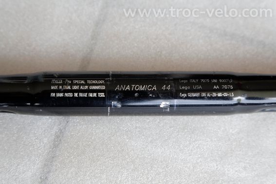 Cintre / Guidon ITM Super Italia Pro-2 Anatomica 44 en Ergal - 5