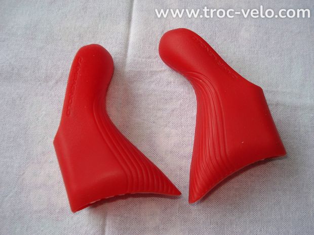 CAMPAGNOLO Paire de Cocottes Rouge Ergopower - neuve - Frais de port compris - 1