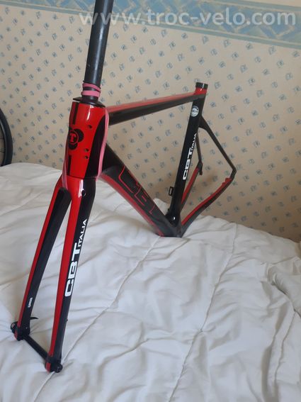 Cadre vélo route carbone UCI CBT ITALIA - Necer RD - 2