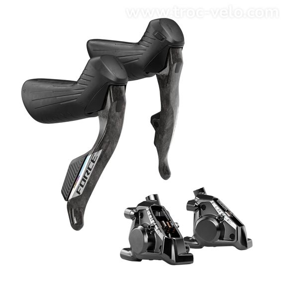 Nouveauté 2025 Paire de leviers Sram Force axs E1 + Etriers Sram Force E1