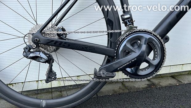 Vélo de course LOOK 785 HUEZ RS ULTEGRA DI2 - FULL BLACK MAT/GLOSSY - 2