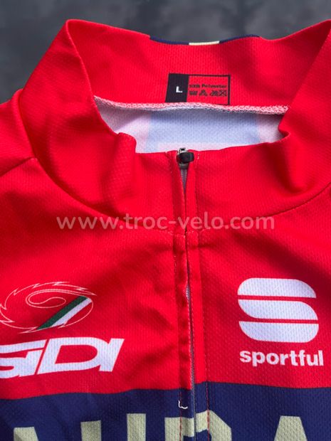 Maillot officiel team bahrain merida mac laren size L by sportful - 3