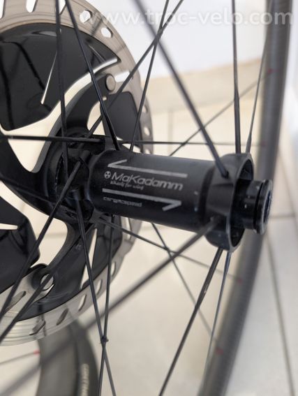 Paire de roues Makadamm Evora 35 disc boyau - 4