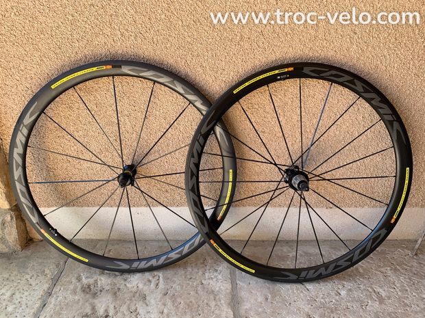 Roues Mavic Cosmic Carbone BOYAUX - 1