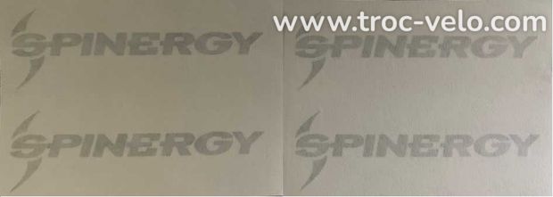 Lot Stickers SPINERGY Grix Mate 12cm - 1