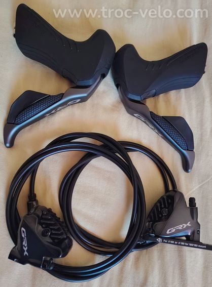 Paire de leviers shimano grx di2 815 2x11 - 3