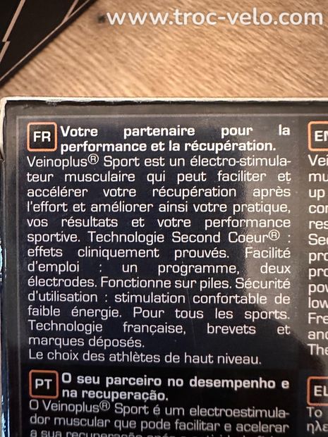 Électrostimulateur Veinoplus Sport. - 3