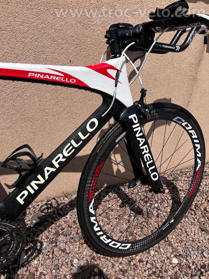 Vends vélo haut de gamme contre la montre CLM triathlon Pinarello - 2