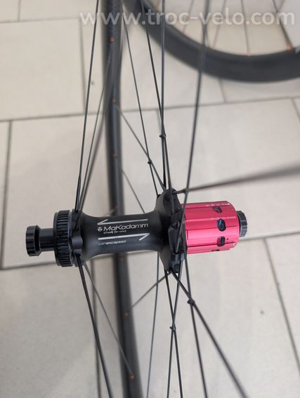 Paire de roues Makadamm Evora 55 disc boyau - 4