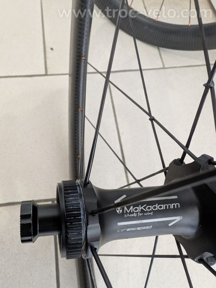 Paire de roues Makadamm Evora 55 disc boyau - 5