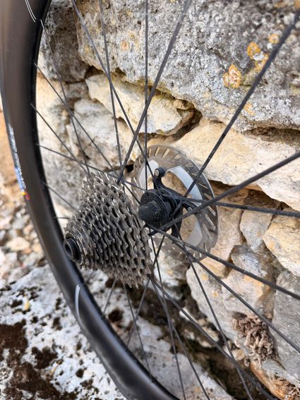 Roue arrière carbone Swiss Side Hadron 800 (80 mm) - DT 180 Ceramic - Cassette Ultegra - 2