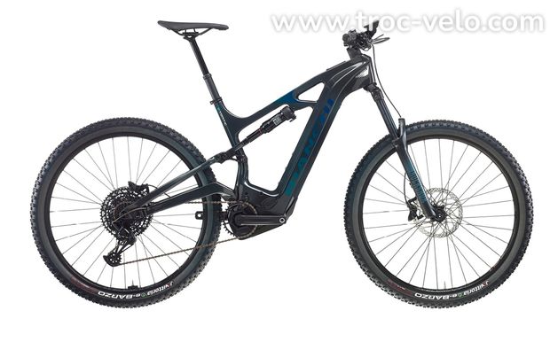 VTT Electrique carbone E-VERTIC FX PRO GX/NX12 BIANCHI - 1