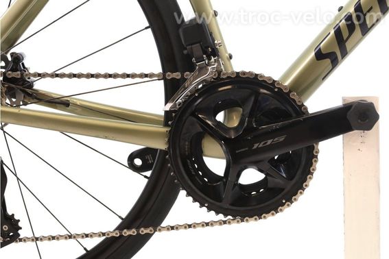 Produit Reconditionne Specialized Tarmac Sl7 Comp Di2 12v Vert Velo De Route Tres Bon Etat - 4