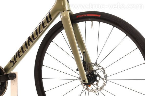 Produit Reconditionne Specialized Tarmac Sl7 Comp Di2 12v Vert Velo De Route Tres Bon Etat - 5