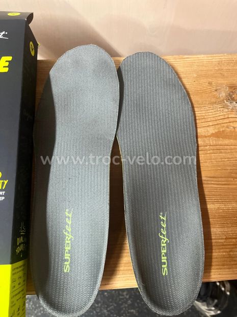 Semelles carbon polyvalentes sports by Superfeet USA 42/43 neuves - 2