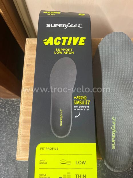 Semelles carbon polyvalentes sports by Superfeet USA 42/43 neuves - 4