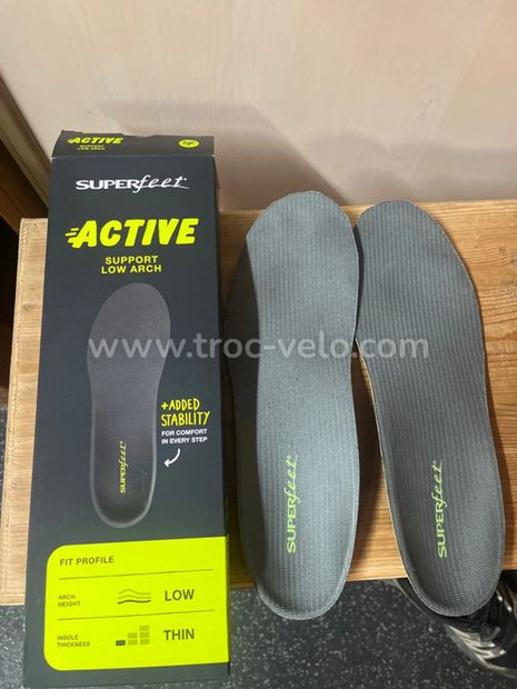 Semelles carbon polyvalentes sports by Superfeet USA 42/43 neuves - 5