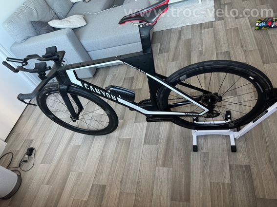 Canyon Speedmax CF SLX – Dura-Ace Di2 – Roues carbone Vision 55 - 3