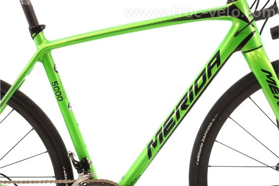 Produit Reconditionne    Merida Cyclocross 5000    Vert   Velo De Route   Bon Etat - 2