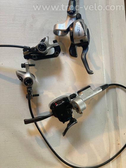Paire de frein shimano XT