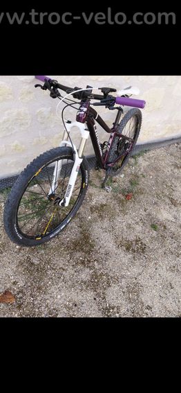 VTT femme Lapierre edge 3.7w 27.5p upgradé T.XS - 3
