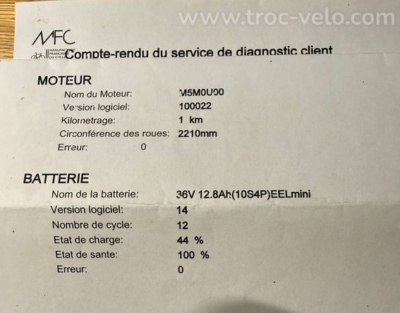 Vends VTC à assistance électrique NAKAMURA E CROSSOVER taille S - 11