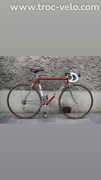 COLNAGO SUPER. Rouge SARONNI 1983.Campagnolo 50th - 2