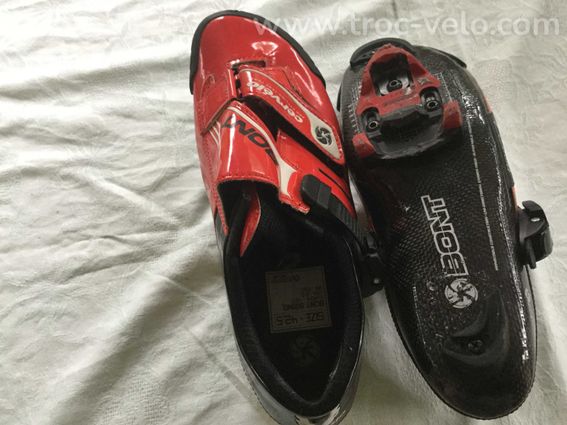 Chaussures vélo Cervelo Bontrager taille:42,5,tbon état,120€ - 3