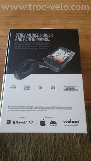 Compteur wahoo - 3