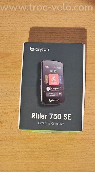 Bryton Rider 750 SE - Compteur Vélo