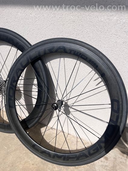 Roue carbones 50mm campagnolo - 2