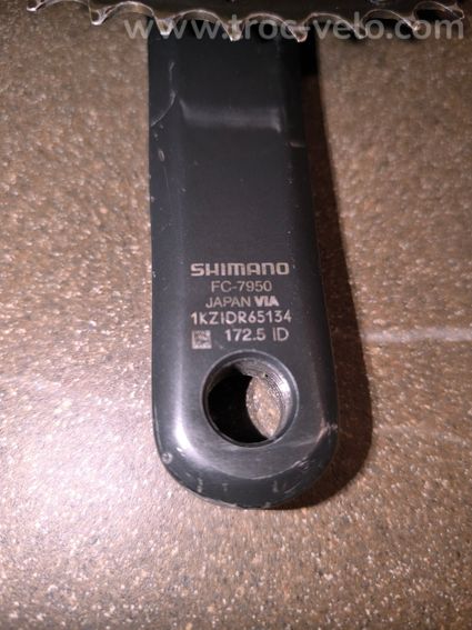 Pédalier Shimano dura ace 172,5 - 5