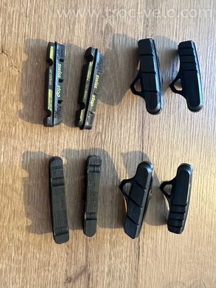 2 paires de mâchoires et patins Patins de Frein SwissStop Full FlashPro Black Prince - 2