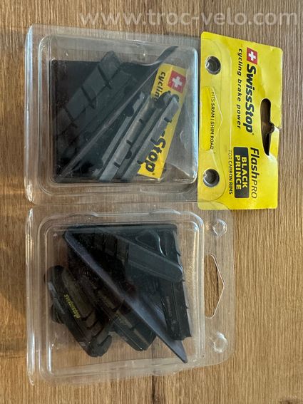 2 paires de mâchoires et patins Patins de Frein SwissStop Full FlashPro Black Prince - 3