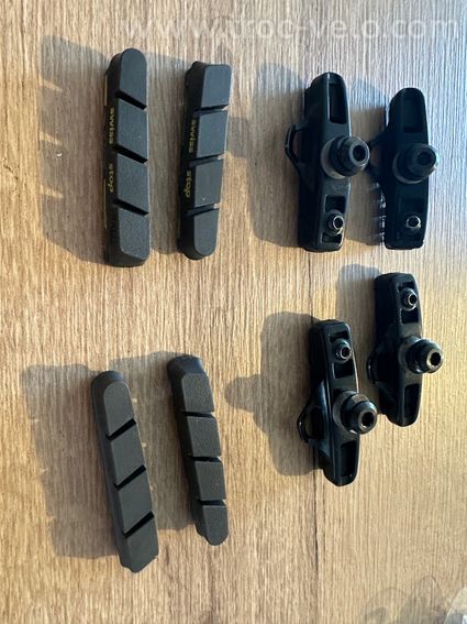 2 paires de mâchoires et patins Patins de Frein SwissStop Full FlashPro Black Prince - 4