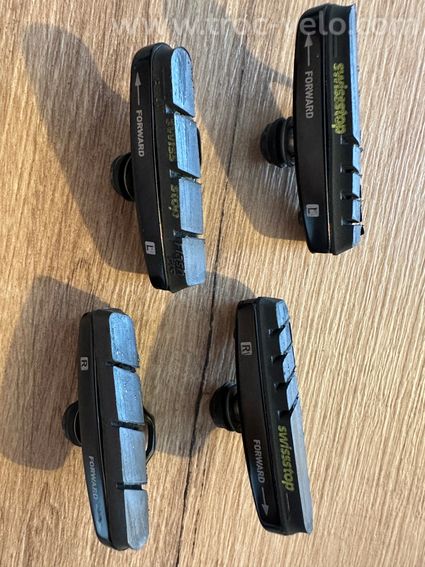 2 paires de mâchoires et patins Patins de Frein SwissStop Full FlashPro Black Prince - 8