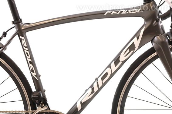 Produit Reconditionne Ridley Fenix Sl Di2 11v Gris Velo De Route Bon Etat - 2
